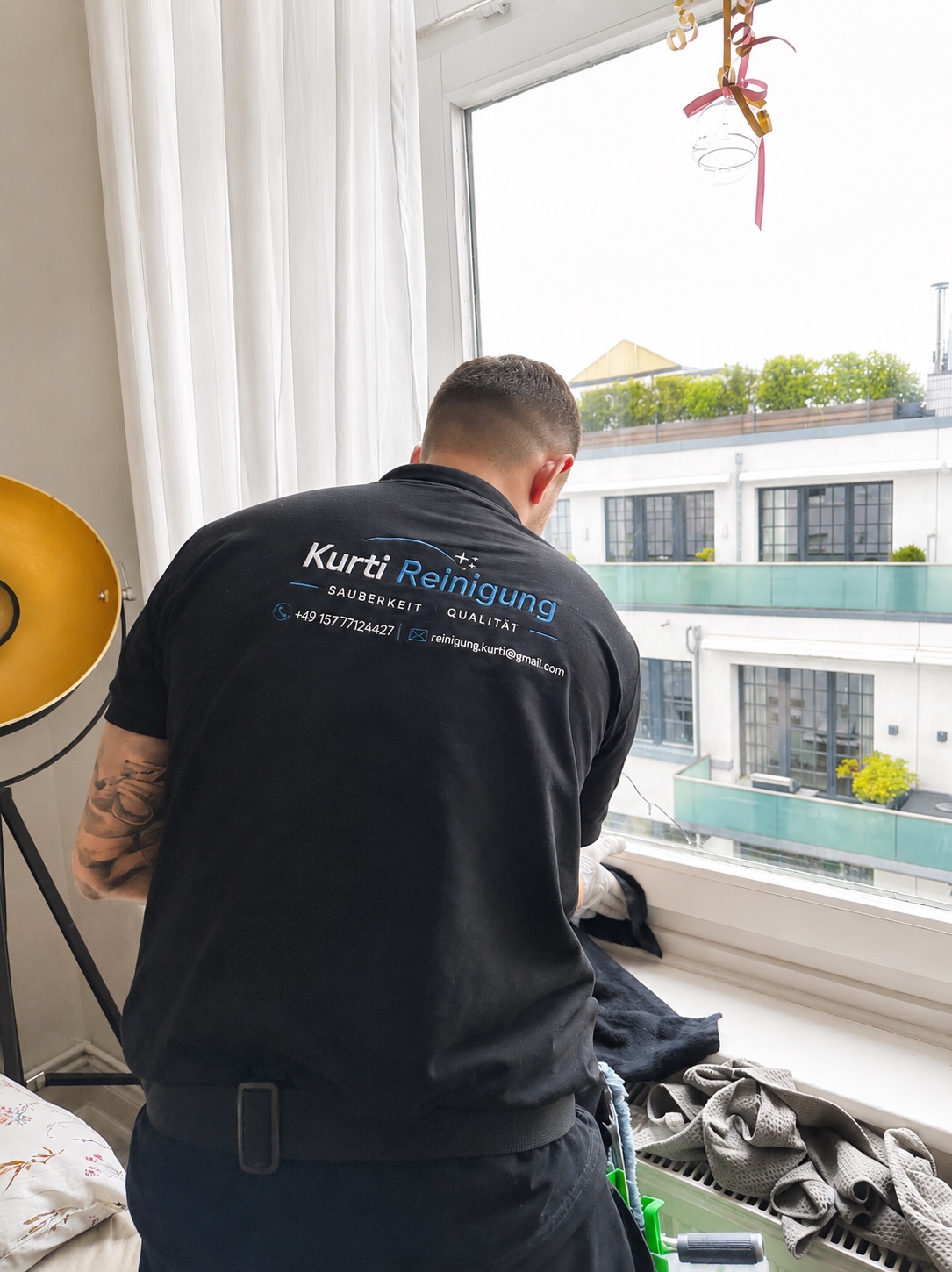 Reinigungsarbeit Kurti Reinigung